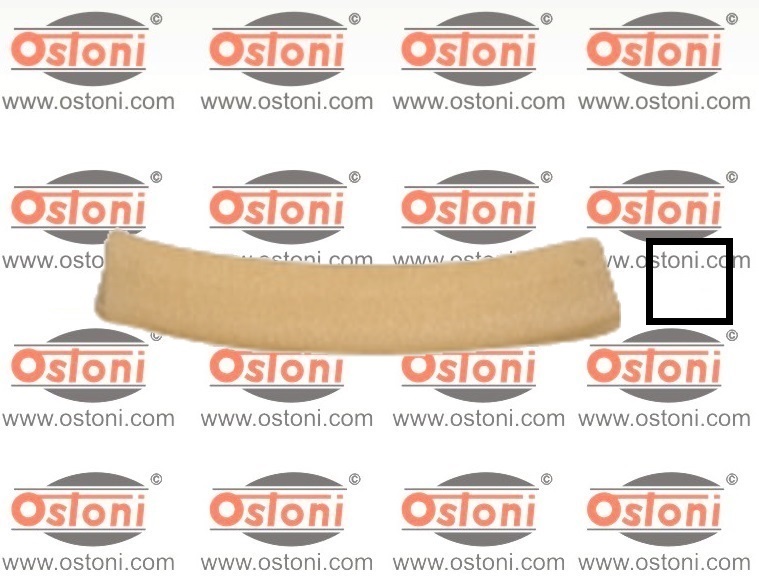 Bottene Inver 7 - TRAFILA FORMATO Tempestina Larghezza mm. 4 con inserti in bronzo