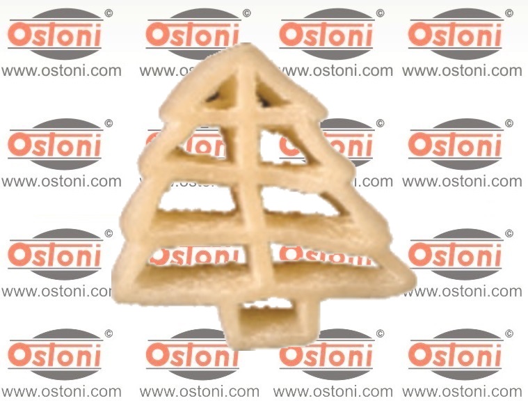 Dominioni Punto & Pasta P55 - TRAFILA FORMATO Albero Larghezza mm. 20 con inserti in bronzo e teflon