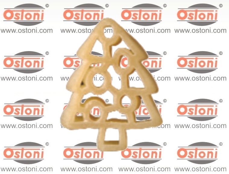 Arcobaleno AEX18 Jemma - TRAFILA FORMATO  Albero di Natale   con inserti in formato extra in bronzo