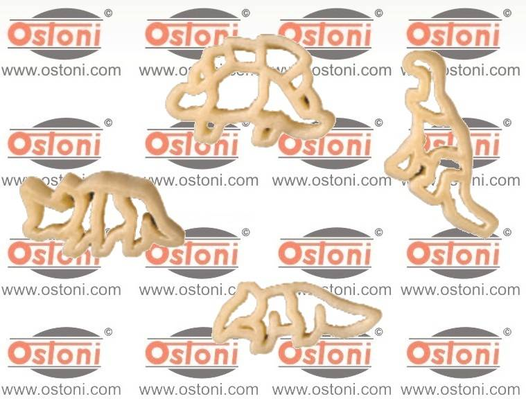 Edelweiss TR110 - TRAFILA FORMATO Dinosauri Larghezza mm. 25,5 CON INSERTI IN Bronzo e Teflon
