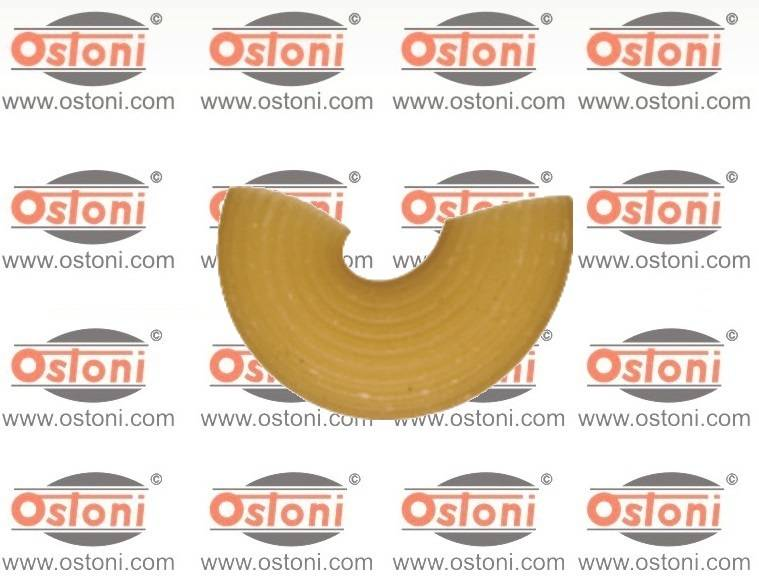 LB Italia Futura Evolution 160 - TRAFILA FORMATO Maccherone curvo rigato Diametro mm. 13 CON INSERTI IN Bronzo e Teflon