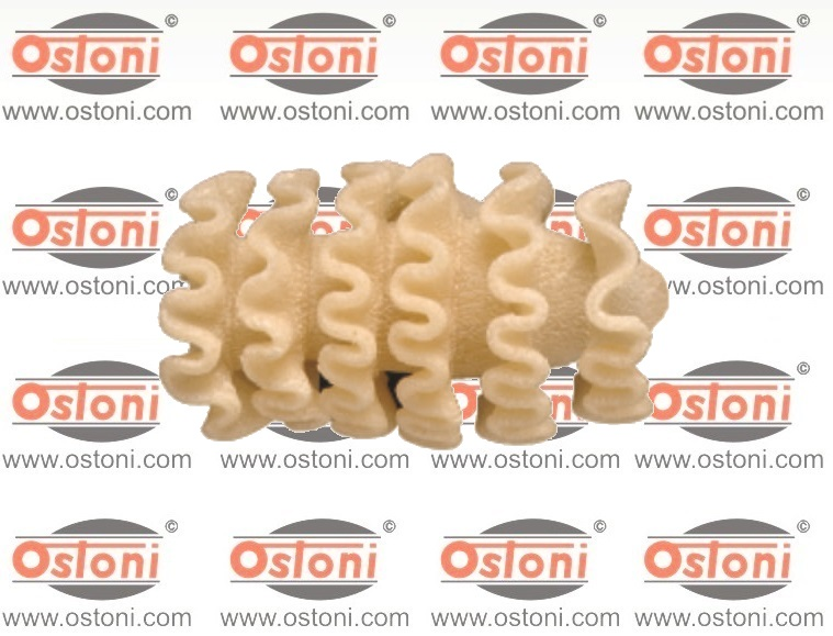 La Parmigiana D55 - TRAFILA FORMATO Radiatore Larghezza mm. 37 CON INSERTI IN Bronzo e Teflon