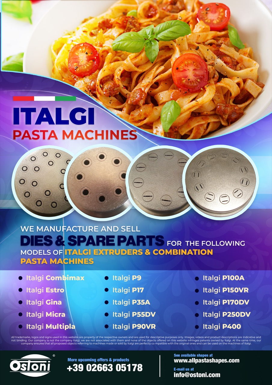 Italgi P17 - TRAFILA FORMATO Maccherone rigato Diametro mm. 14,5 CON INSERTI IN Bronzo e Teflon - immagine 3