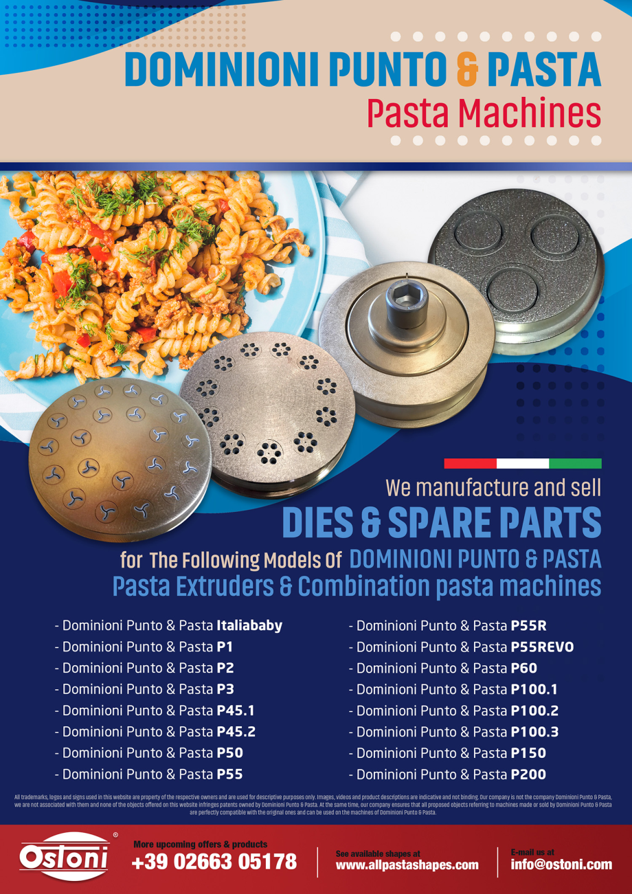 Dominioni Punto & Pasta F240 - Fondello distributore di ripieno - immagine 2