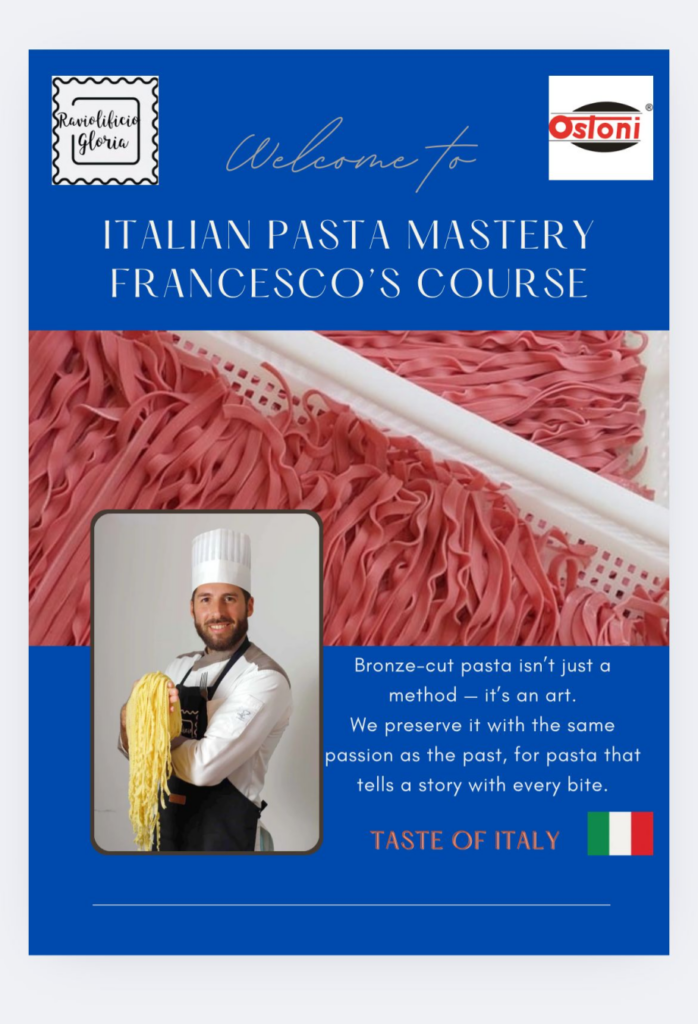 Ostoni - Corso di fabbricazione pasta presso la vostra sede - Cod. CP999