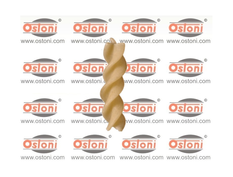 La Monferrina P3 - TRAFILA FORMATO Fusilli a 3 principi Diametro mm. 8,5 CON INSERTI IN Bronzo e Teflon
