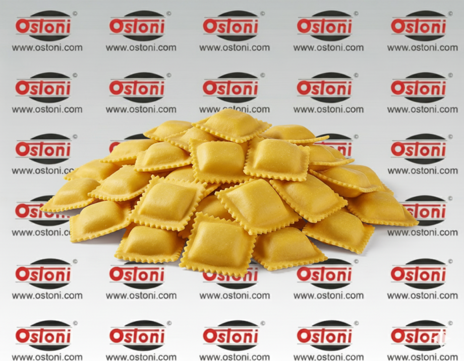 Dominioni Punto & Pasta RS160 - Stampo per raviolatrice a doppia sfoglia formato quadrato mm. 50 - immagine 2